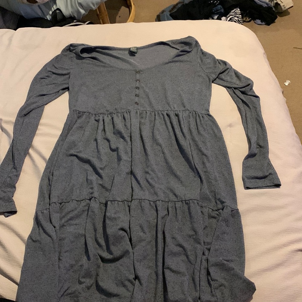 Wild Fable Flowy Babydoll Dress Long Sleeve